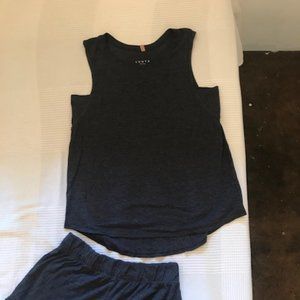 Lunya XL sleepset in mercurial grey heather